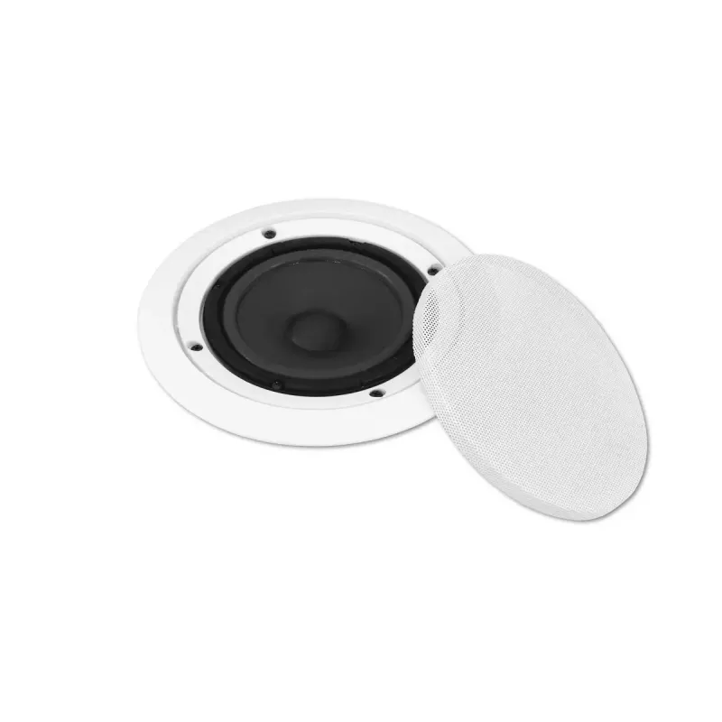 Full range luidspreker Omnitronic 80710210 wit bedraad 5 W
