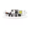 Full range luidspreker Omnitronic 80710230 wit bedraad 10 W
