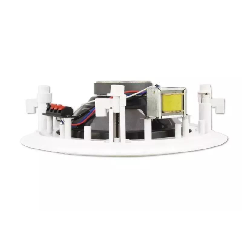 Full range luidspreker Omnitronic 80710230 wit bedraad 10 W