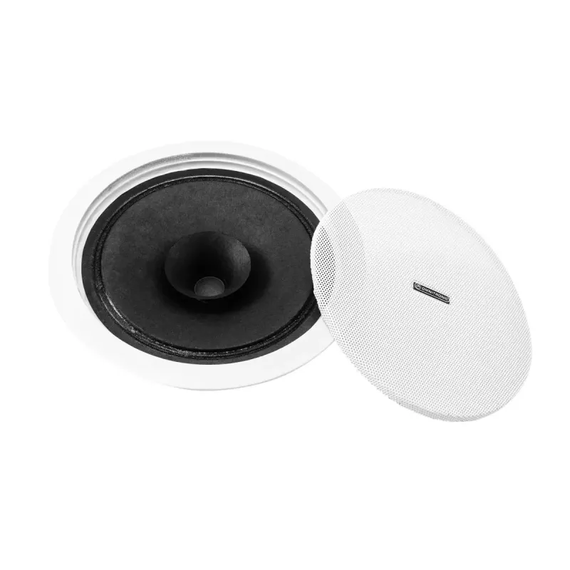 Full range luidspreker Omnitronic 80710241 wit bedraad 6 W