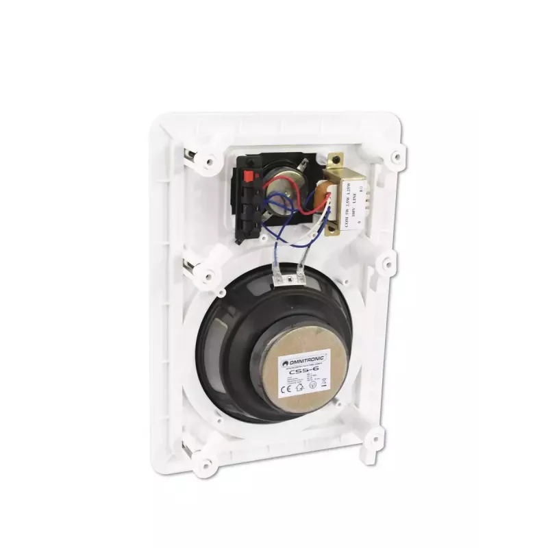 2-weg luidspreker Omnitronic 80710340 wit