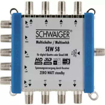 Satelliet-multischakelaar Schwaiger SEW58 531