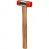 Slaghamer KS Tools 140.5202 kunststofkop houten steel 30 cm 350 g