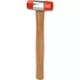 Slaghamer KS Tools 140.5202 kunststofkop houten steel 30 cm 350 g