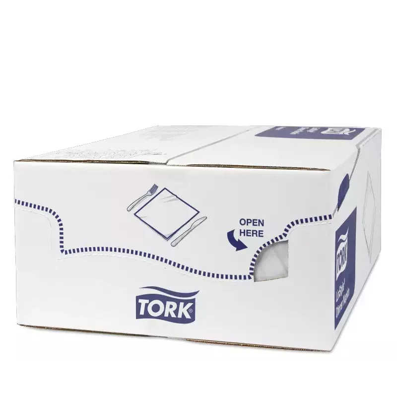 Papieren servetten Tork 478711 wit 50 stuks