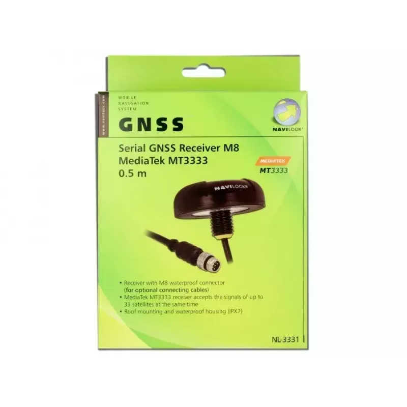 GPS-ontvangermodule Navilock 60326 M8 99 kanalen zwart