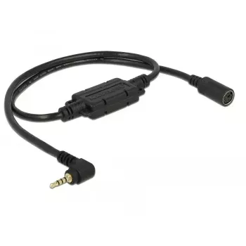 Audiokabel Navilock 62881 0,52 m 2,5 mm zwart