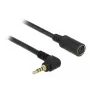 Audiokabel Navilock 62881 0,52 m 2,5 mm zwart