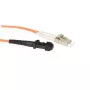 ACT 3 meter LSZH multimode 62,5/125 OM1 glasvezel-patchkabel duplex met MTRJ- en LC-stekkers