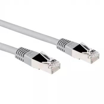 ACT grijs 15 meter LSZH U/UTP CAT5E patchkabel met RJ45-stekkers