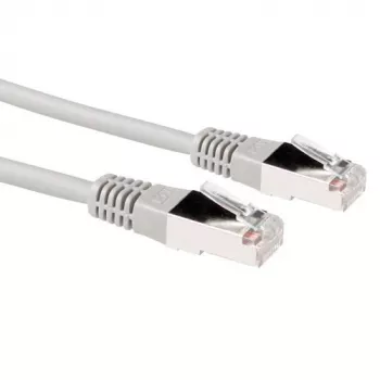 ACT grijs 2 meter LSZH F/UTP CAT5E patchkabel met RJ45-stekkers