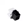 ACT CAT6 keystone jack onafgeschermd snijklem wit, RJ45, IDC, wit