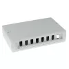 Opbouwdoos ACT FA5000 onafgeschermd 8-poorts Cat5e — 171,4×38×118,8 mm