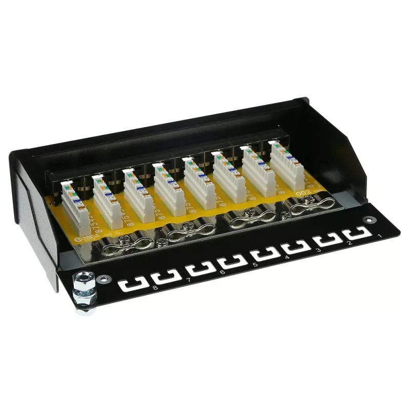 ACT FA6001 opbouwdoos afgeschermd 8 poorten CAT6