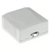 Opbouwdoos ACT 2-voudig onafgeschermd CAT5E — 59×29,5×61 mm