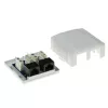 Opbouwdoos ACT 2-voudig onafgeschermd CAT5E — 59×29,5×61 mm