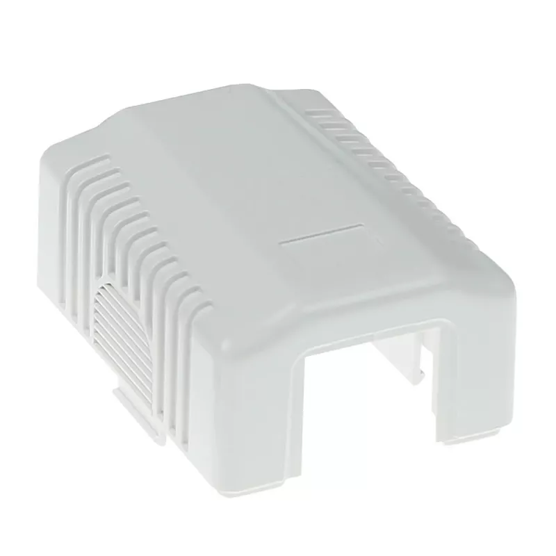Opbouwdoos ACT 1-poorts CAT5E onafgeschermd, 39×29,5×54 mm