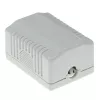 Opbouw afgeschermde aansluitdoos ACT FA5005 voor 1× CAT5E-bus, 39×29,5×54 mm