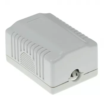Opbouw afgeschermde aansluitdoos ACT FA5005 voor 1× CAT5E-bus, 39×29,5×54 mm