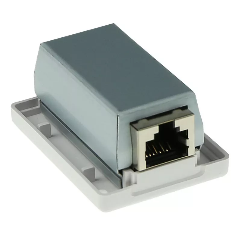 Opbouw afgeschermde aansluitdoos ACT FA5005 voor 1× CAT5E-bus, 39×29,5×54 mm