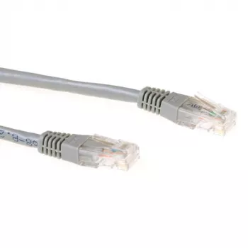 ACT grijs 25 meter U/UTP CAT6 patchkabel met RJ45-stekkers