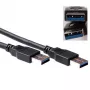 USB 3.0 A-stekker - USB A-stekker 3,00 m, ACT, SB0001