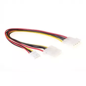 Powersplitter-kabel ACT AK3195 1x 5,25 inch + 1x 3,5 inch 0,20 m