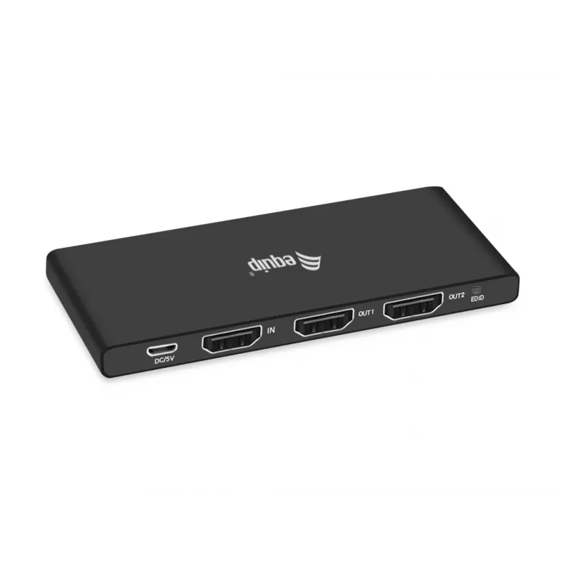 Equip ultra slanke 2-poorts HDMI 2.0-splitter