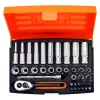 Bahco SL25L 37-delige dopsleutelset