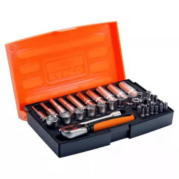 Bahco SL25L 37-delige dopsleutelset