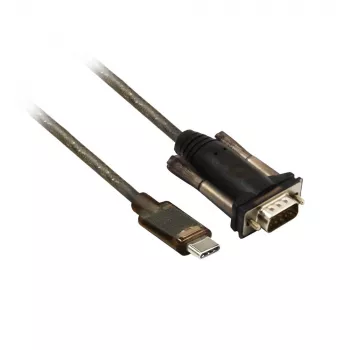 ACT USB-C naar serieel adapter AC6002 zwart 1,5 m