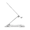 Laptopstandaard ACT AC8135 aluminium grijs traploos in hoogte verstelbaar