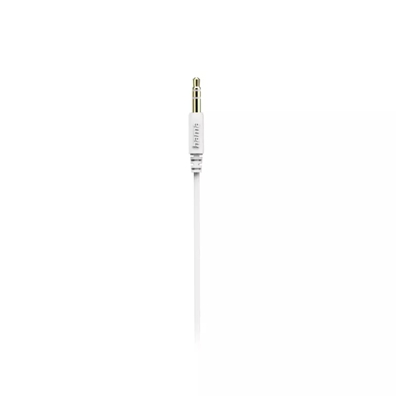 Hama Gloss hoofdtelefoon bedraad in-ear muziek grijs, wit
