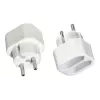 Hama 00223211 stroomverlenging 2 AC-uitgangen binnen wit