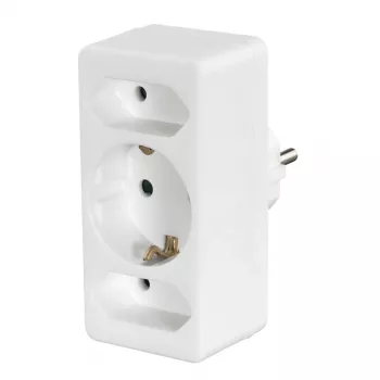 Hama 00223215 stroomverlenging 3 AC-uitgangen binnen wit