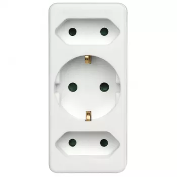 Hama 00223215 stroomverlenging 3 AC-uitgangen binnen wit