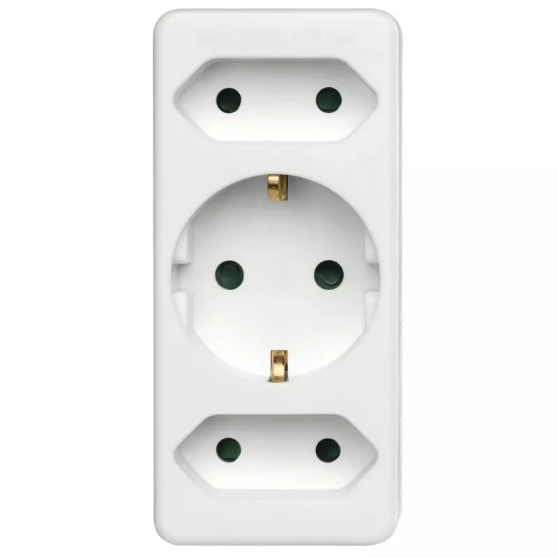 Hama 00223215 stroomverlenging 3 AC-uitgangen binnen wit