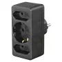 Hama 00223216 stroomverlenging 3 AC-uitgangen binnen zwart