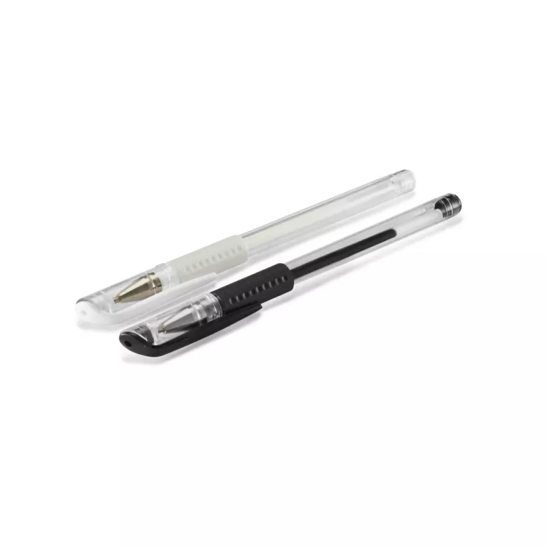 Hama Classic gelpen met dop zwart, wit 2 stuks