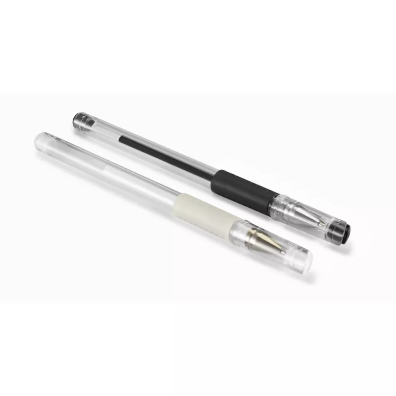 Hama Classic gelpen met dop zwart, wit 2 stuks