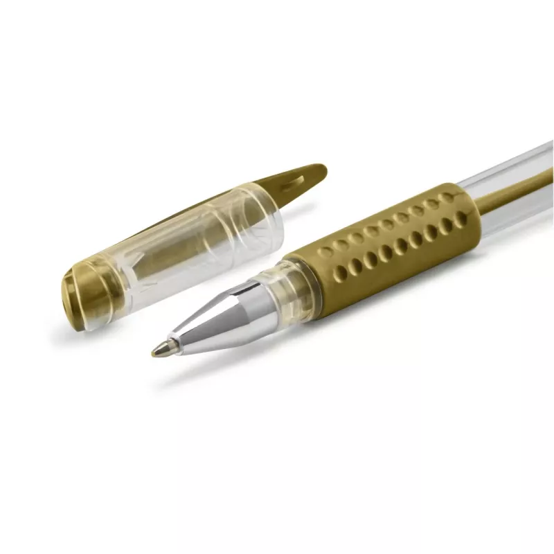 Hama Classic gelpen met dop zwart, goud, zilver, wit 4 stuks