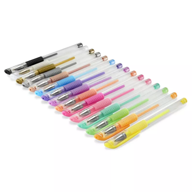 Hama Pastel & Classic gelpen met dop veelkleurig 15 stuks