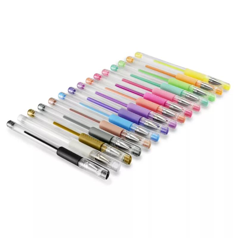 Hama Pastel & Classic gelpen met dop veelkleurig 15 stuks
