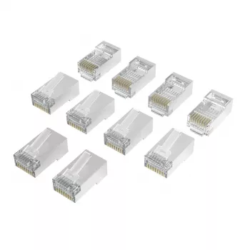 Hama 00200772 netwerkkabel zilver, transparant Cat6a