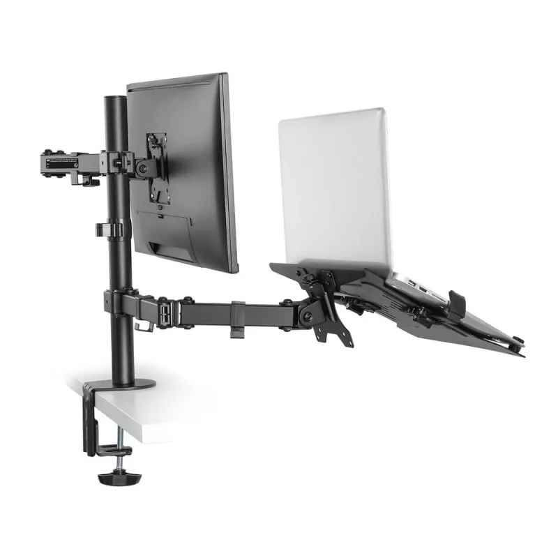 ACT AC8305 laptopstandaard en monitorarm, 15,6 inch (39,6 cm), zwart
