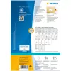 Zelfklevende printeretiketten HERMA 10736 wit 20x28,9 cm 80 etiketten