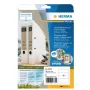 Zelfklevende etiketten HERMA 10754 permanent bruin rechthoek 240 stuks