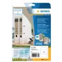 Zelfklevend etiket HERMA 10760 rechthoekig permanent bruin 80 stuks
