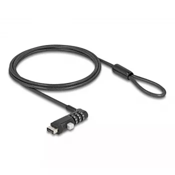 Kabelslot Navilock 20916 zwart 1,8 m