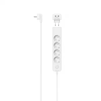 Hama 00223191 stekkerdoos verlengsnoer 1,4 m 5 AC-stopcontacten binnen wit